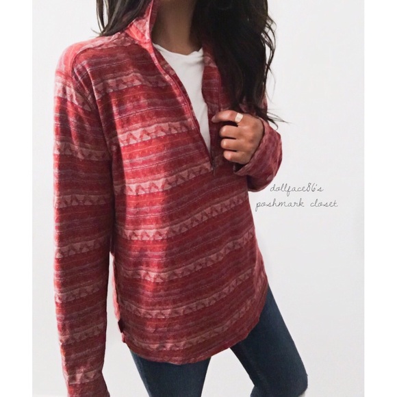 Woolrich Tops - Woolrich Tribal Style Print Pullover